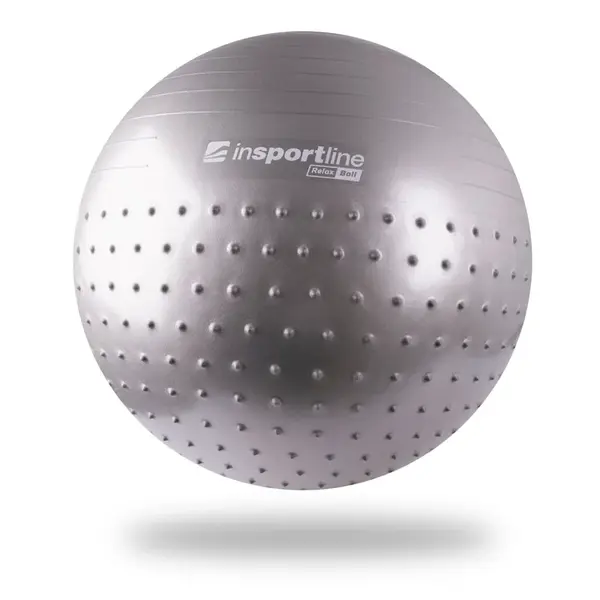 inSPORTline Gymnastický míč Relax Ball 75 cm šedá