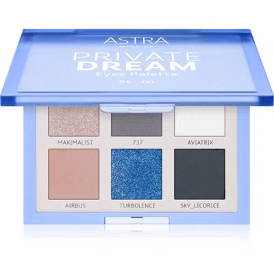 Astra Make-up Private Dream Palette paletka očních stínů odstín 04 - Jet 1 ks