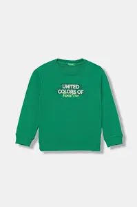 Dětská bavlněná mikina United Colors of Benetton