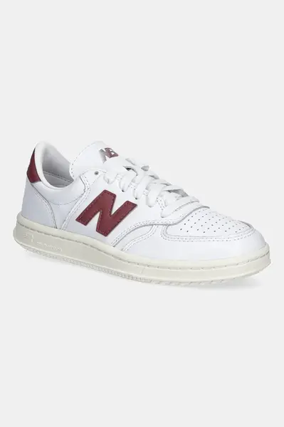 Kožené tenisky New Balance CT500 dámské, bílá barva, CT500LPB
