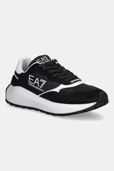 Tenisky EA7 Emporio Armani černá barva, AF18616.7X000341