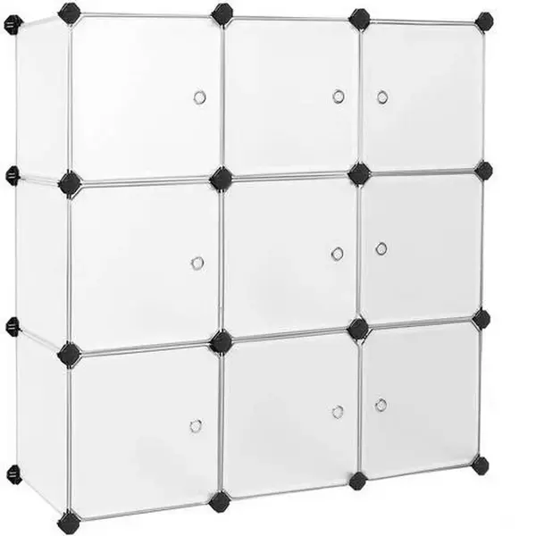 Boxxx KOMBINACE REGÁLŮ, bílá, železo, 93/123/31 cm