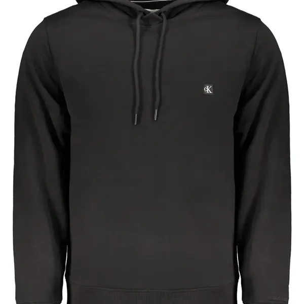 Calvin Klein černá mikina s kapucí