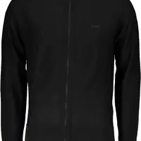 HUGO BOSS MEN'S BLACK CARDIGAN