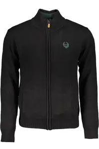 Pánský černý cardigan GIAN MARCO VENTURI