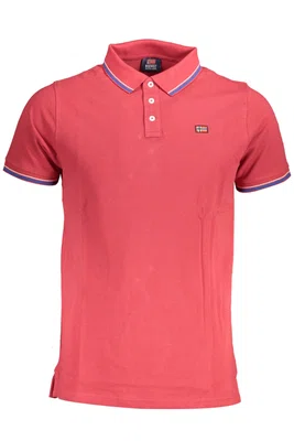 NORWAY 1963 MEN'S SHORT SLEEVE POLO SHIRT RED