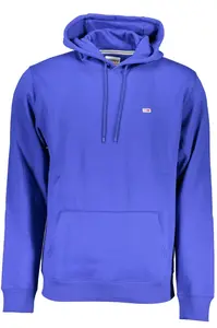 Modrá mikina Tommy Hilfiger bez zipu