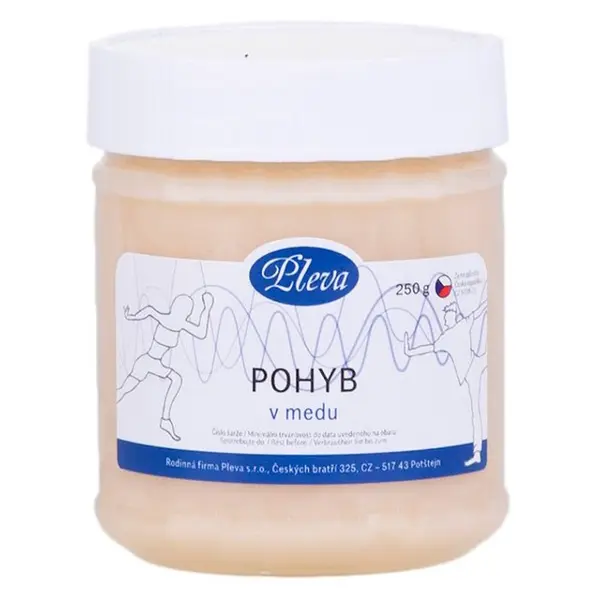 PLEVA Pohyb v medu 250 g