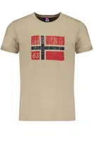 NORWAY 1963 BEIGE MEN'S SHORT SLEEVE T-SHIRT