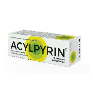 ACYLPYRIN Šumivé tablety 500 mg 15 tablet