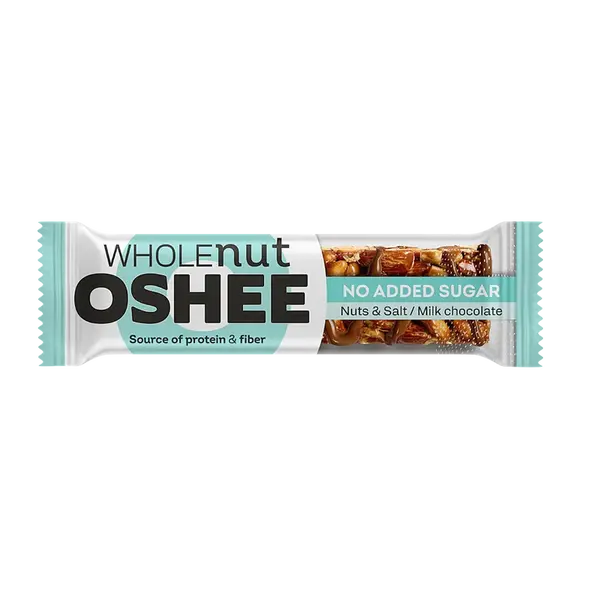 OSHEE Wholenut tyčinka oříšky a sůl 40 g