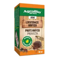 Přípravek proti hmyzu (štěnice, mol, mravenec) AGROBIO Atak Provecta 50ml - rozbaleno