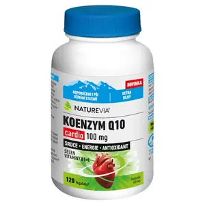 NATUREVIA Koenzym Q10 cardio 100 mg 120 kapslí