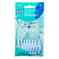 TEPE Mezizubní kartáčky Extra Soft modré 0,6 mm v sáčku 8 ks