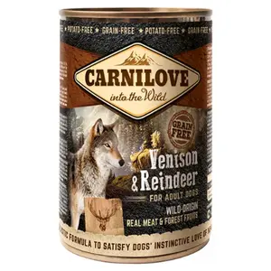 CARNILOVE Dog venison + reindeer grain free pro psy 400 g