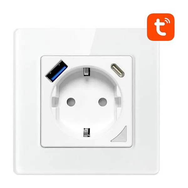Smart zásuvka AVATTO N-WOT10-USB-W WiFi Tuya