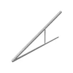 Nastavitelný držák solárních panelu trojúhelníkový VELKÝ 1500mm (15°-35°)