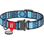 WAUDOG Obojek pro psy Etno modrý, Velikost: M