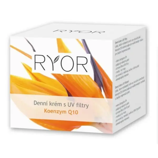 RYOR Denní Krém s koenzymem Q 10 a UV filtr 50 ml