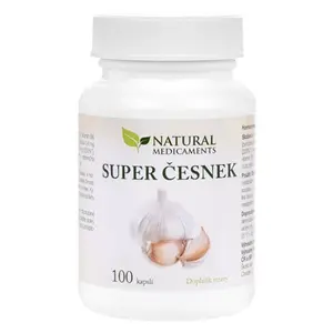 NATURAL MEDICAMENTS Super česnek 100 tablet
