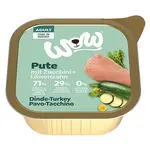 WOW Krocan s cuketou adult paštika pro dospělé psy 150 g