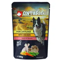 ONTARIO Kapsička vepřová chrupavka s kuřecím ve vývaru 100 g