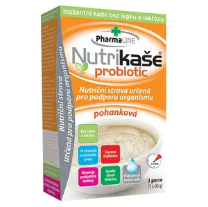 PHARMALINE Nutrikaše probiotic pohanková 3 x 60 g
