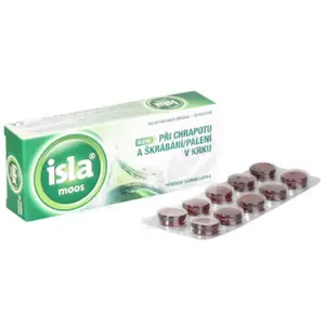 ISLA Moos bylinné pastilky 30 tablet