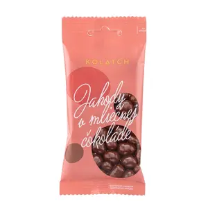 Kolatch BIO Jahody v mléčné čokoládě 35 g