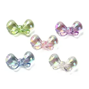 UV Plating Transparent Acrylic Beads