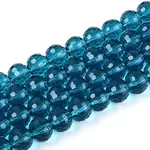 Transparent Glass Bead Strands