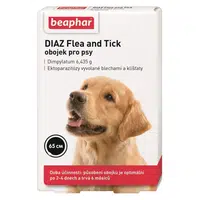 BEAPHAR Diaz Flea&Tick Antiparazitní obojek pro psy 65 cm