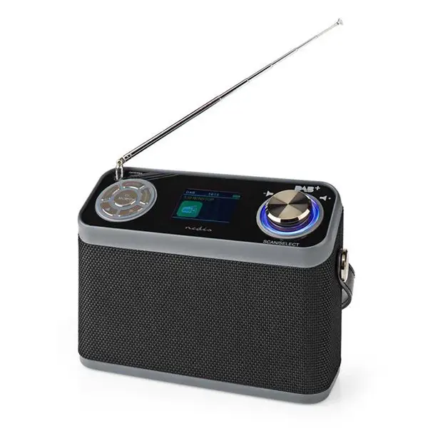 Rádio NEDIS RDDB5200BK