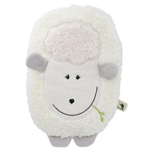 HUGO FROSCH Eco junior comfort dětský termofor s motivem ovečky krémová 0,8 l