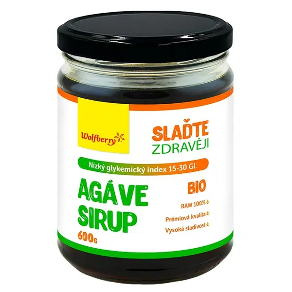WOLFBERRY Agáve sirup premium BIO 600 g