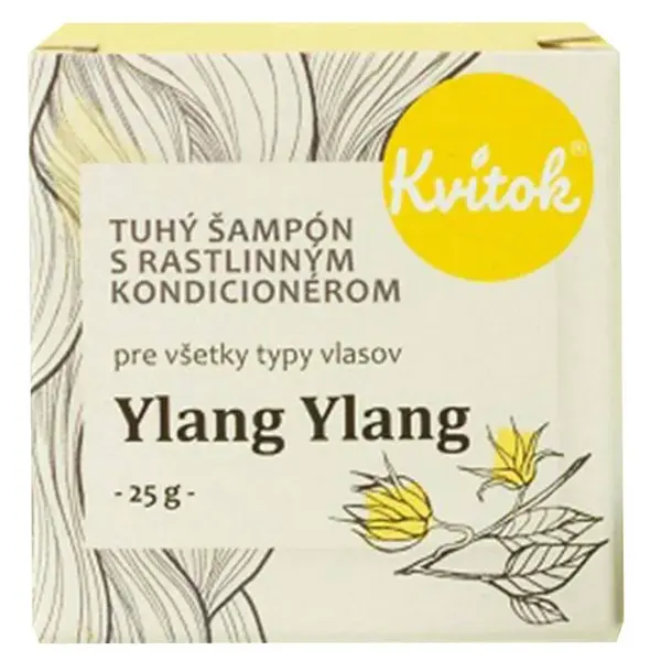 KVITOK Tuhý šampon Ylang Ylang 25 g