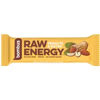 BOMBUS Raw energetická tyčinka arašídy a datle 50 g