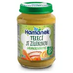 HAMÁNEK Telecí se zeleninou a bramborovým pyré 6m+ 190 g