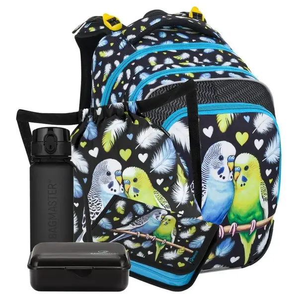 Velký školní set Bagmaster BETA 25 A Set L Parrots