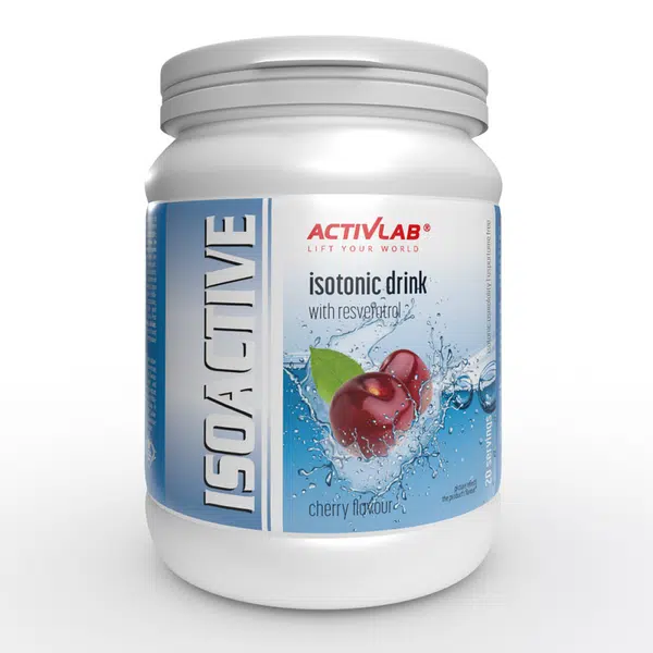 ACTIVLAB Isoactive iontový nápoj s resveratrolem višeň 630 g