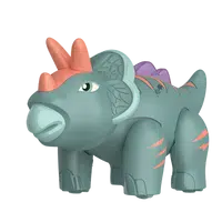 Triceratops skládací magnetický