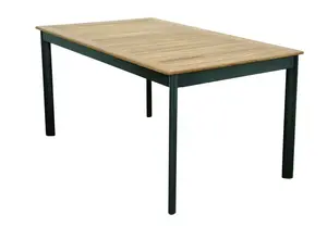 Stůl CONCEPT, rozkládací, s teakovou deskou DP266CO101732