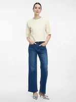 Blue women's wide leg jeans ORSAY - Women