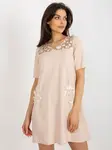 Dress-LK-SK-506735.82-beige