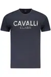 CAVALLI CLASS SHORT SLEEVE T-SHIRT MEN BLUE