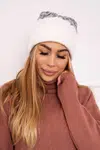 Kesi Čapica s fleece Alice K248 čierna+šedá