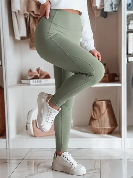 Dámske športové legíny FITTATO zelené