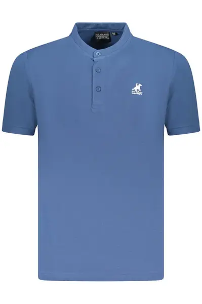 Pánske modré polokošele s krátkym rukávom