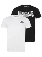 Lonsdale Men's t-shirt regular fit double pack