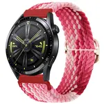BStrap Elastic Nylon remienok na Huawei Watch GT2 42mm, strawberry